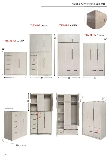 低甲醇生態夾板衣櫃